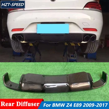 3D стиль углеродного волокна Материал заднего бампера Диффузор для губ BMW Z4 E89 MT 2009-2017