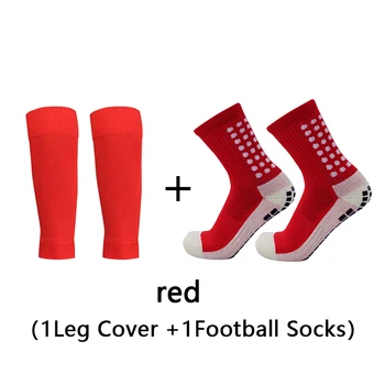 для 1 комплекта подходит для футбола для взрослых высокоэластичный чехол для футбольных ног спортивный чехол для футбольных ног футбольные носки наружное защитное снаряжение Изображение 1
