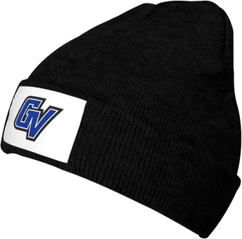 Шерстяная шапка Grand Valley-State University для мужчин и женщин, теплые вязаные шапки с подкладкой, крутая шапка, теплая уличная шапка Изображение 0