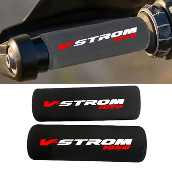 Ручки на Руле мотоцикла Антивибрационные для Suzuki Vstrom 1050 XT DL 1050 VStrom 1050XT Adventure 2020 2021 2022 Аксессуары Изображение 0