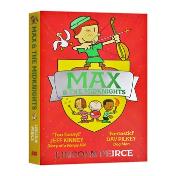 Макс и средние рыцари, книги по английскому языку для детей 6, 7, 8, 9 лет, манга, мультяшный комикс 9781529029260