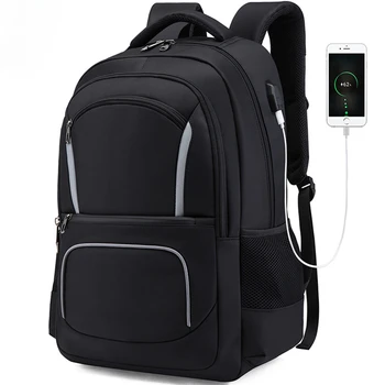 2024 Рюкзак Мужской USB рюкзак Открытый Многофункциональный рюкзак Мужская мода Водонепроницаемая деловая сумка большой емкости mochila