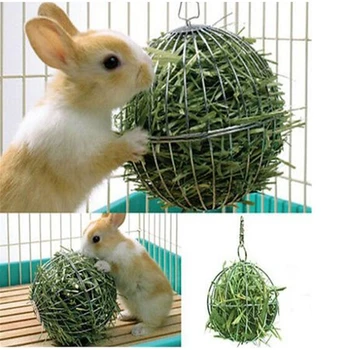 Сферический инструмент для подачи корма Подвесная игрушка с мячом для упражнений для морской свинки Хомяка кролика