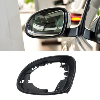 Держатель рамки бокового зеркала для Tiguan MK1-Sharan -Skoda Yeti Стеклянная объемная отделка корпуса 2012 2013 2014 2015 2016 Слева