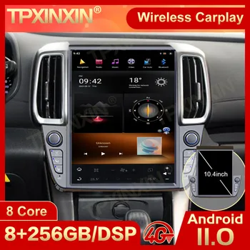 Мультимедийная стереосистема Carplay Android 11 с Tesl-экраном для Hyundai Ix35 2018 2019, GPS-навигация, BT, видео, аудиоплеер, IPS Головное устройство