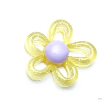 Красочные цветочные подвески Сделай сам, ожерелье, браслет, серьги, подвеска для изготовления ювелирных изделий, подарок Vanlentines Изображение 0