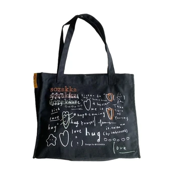 Функциональная сумка 28GD, сумка через плечо, школьная сумка большой емкости, сумка-тоут Изображение 3