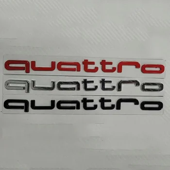 Наклейка На Значок Заднего Багажника Автомобиля Audi Quattro B6 B5 B2 B7 A3 A5 A6 A4 A1 A2 Q5 Q3 Q2 S3 S5 S6 RS3 RS6 RS7 RS4 RS5 Эмблема Наклейка Изображение 5