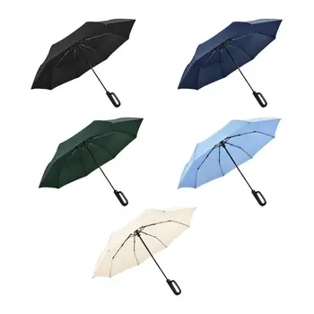 Зонты от солнца и дождя Складной деловой зонт Легкий Портативный Автоматический открытый зонт для активного отдыха
