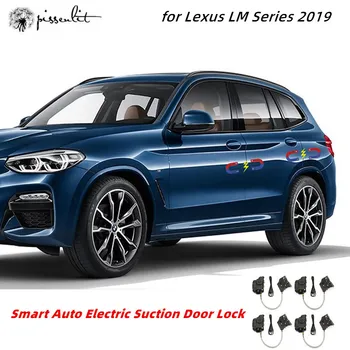 Автомобильный электрический Всасывающий дверной замок Smart Auto для Lexus Серии LM 2019 Soft Close, Бесшумные Самовсасывающие Дверные аксессуары