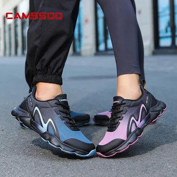 CAMSSOO/ мужская уличная походная обувь, спортивные кроссовки, амортизирующие горные ботинки для ходьбы, женская дышащая повседневная обувь, кроссовки для треккинга