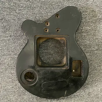 Корпус мини- и детской электрогитары AB502 черного цвета, незаконченные гитарные детали DIY Изображение 3