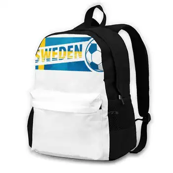 Футбол Швеция. Идея подарка. Рюкзаки для мужчин, женщин, подростков, девочек, сумки Футбол Швеция Wm 2018 Россия