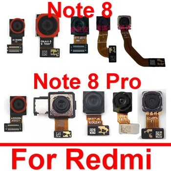 Основная задняя камера для Xiaomi Redmi Note 8 8 Pro, маленькая камера заднего вида, Гибкий кабель, Запасные части для моделей