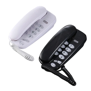 Стационарный настенный телефон KXT-580 Портативный Мини-телефон, настенный телефон для домашнего офиса, спа-центра отеля