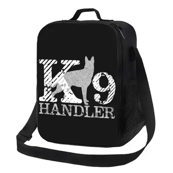 Термоизолированные сумки для ланча для собак K9, Бельгийский Малинуа, школьный ланч-тотализатор, Многофункциональная коробка для бенто