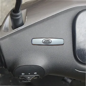 Мотоцикл Металлическая Эмблема Скутер 3D наклейки Значок Автомобильная Наклейка Для Blata Cezet Cezeta Jawa Moto RVM Scrambler 300 350 650 660 250 Изображение 2