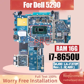 DAJ00 LA-F372P Для ноутбука Dell 5290 Материнская плата i7-8650U Оперативная память 16G 03VWJK Материнская плата ноутбука