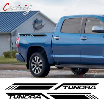 Для Toyota Tundra TRD Limited SR5, наклейки на багажник, наклейки в стиле полос для грузовиков, виниловая пленка, Автонастройка, аксессуары своими руками