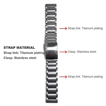 22 мм Титановый Металлический Ремешок Для Xiaomi Watch 2 Pro /S3 S2 46 мм 42 Мм/Mi S1 Активная Ссылка Браслет-Ремешок Correa, Сменный Ремешок Для Часов Изображение 5