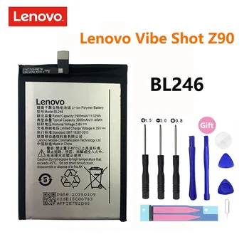 Оригинальный Аккумулятор Телефона BL246 Для Lenovo Z90 Lenovo Vibe Shot Z90A40 Z90-7 Z90-3 3000 мАч Запасные Батареи Для Телефона Bateria