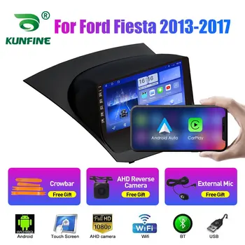 Автомобильное Радио Для Ford Fiesta 2011-2017 2Din Android Восьмиядерный Автомобильный Стерео DVD GPS Навигационный Плеер Мультимедиа Android Auto Carplay