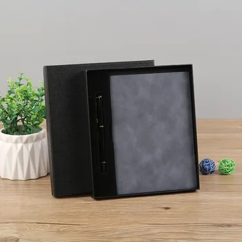 Подарочная коробка для ноутбука Sheep Papi Notebook A5 в подарочной упаковке, ноутбук Sense с мягкой кожей, офисный справочник высокого качества.