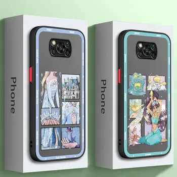 Замок Принцессы Диснея Эльзы Матовый Чехол Для Xiaomi Mi 10T Pro 13 Ultra Poco M5 13 9A X3 X5Pro 10C 9A M3 11 Lite 12C Чехол Для Телефона