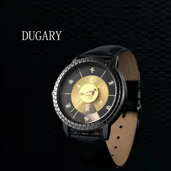DUGARY Fashion Couple, кварцевые часы в виде ракушки, китайская Традиционная Древняя культура, наручные часы Relogio Masculino, японский механизм. Изображение 0