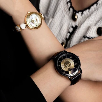 DUGARY Fashion Couple, кварцевые часы в виде ракушки, китайская Традиционная Древняя культура, наручные часы Relogio Masculino, японский механизм. Изображение 5