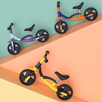 Велосипедная тележка детский самокат push balance пластиковое колесо mini Изображение 1