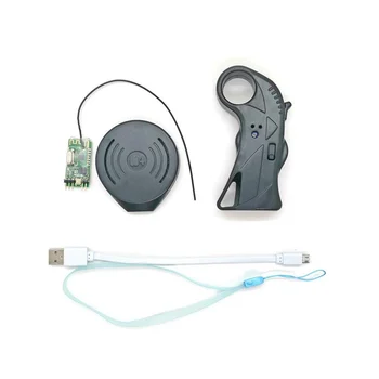 Мини-пульт дистанционного управления с частотой 2,4 ГГц, водонепроницаемая беспроводная зарядка для аксессуаров для электрических досок для серфинга и скейтбординга