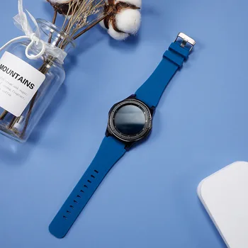 Чехол + ремешок Для Samsung Galaxy watch 46 мм 42 мм Силиконовый браслет с покрытием TPU Универсальный бампер smartwatch correa Gear S3 Frontier Изображение 3