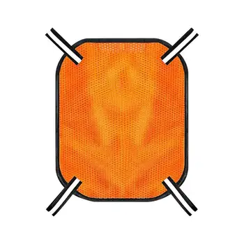 Оранжевая полоса для крепления пакета защитных панелей, Охотничья сетчатая панель со светоотражающей оранжевой панелью безопасности для охоты и на открытом воздухе, дышащая