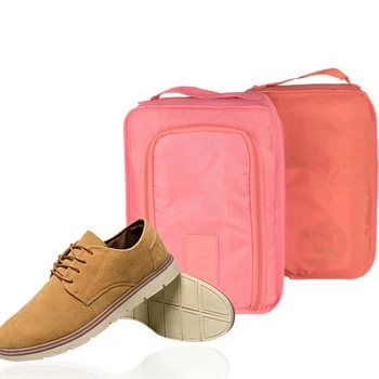 Нейлоновый портативный органайзер для обуви - удобный и организованный футляр для хранения, экономящий место на открытом воздухе, Стильная дорожная сумка
