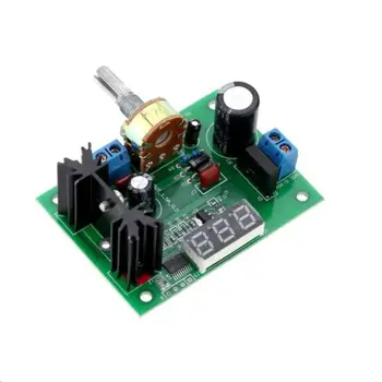 Регулируемый регулятор напряжения LM317 Понижающий модуль питания + светодиодный вольтметр