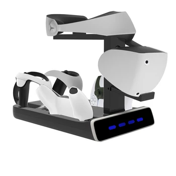 Для Ps VR2 Зарядное Устройство для PSVR2 Зарядная Док-Станция Подставка Для Хранения Гарнитуры PSVR2 Кронштейн для PS VR2 Аксессуары для Витрины Move