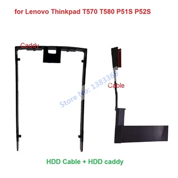 SATA HDD SSD Жесткий Диск Гибкий Кабельный Разъем Caddy Кронштейн Лоток для Lenovo ThinkPad T570 T580 P51S P52S 01ER034 450.0AB04.0001